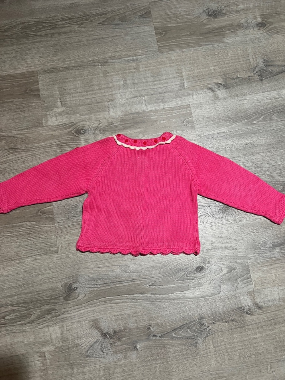 Rare Vintage Simon Sez by Michael Simon Pink Heart Cardigan - Picture 13 of 16